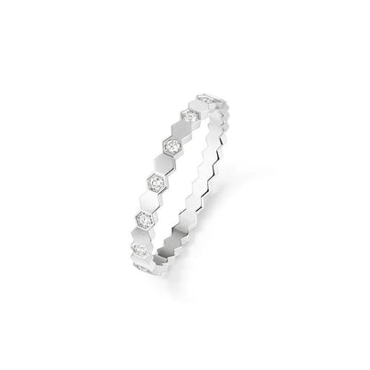 [：Polaidi Jewelry]ビーラブリング シルバー ダイヤモンド
