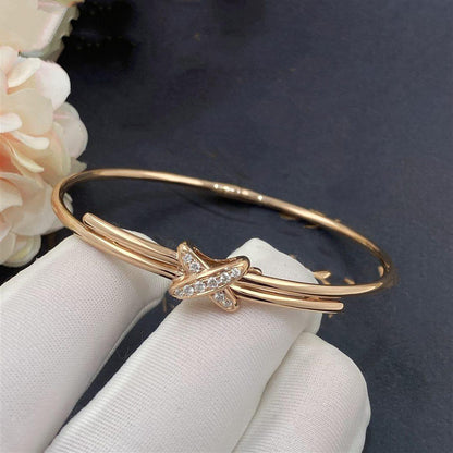 [Polaidi Jewelry]JEUX DE BRACELET PINK GOLD DIAMONDS