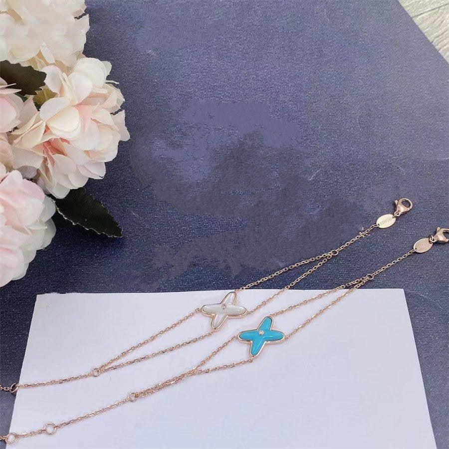 [：Polaidi Jewelry]JEUX BRACELET TURQUOISE PINK GOLD 1 DIAMOND