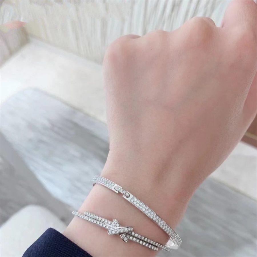 [Polaidi Jewelry]JEUX DE BRACELET DIAMONDS SILVER