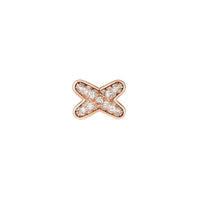 [Perlaura Jewelry ]JEUX DE PINK GOLD DIAMOND EARRINGS