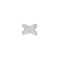 [Perlaura Jewelry ]JEUX DE SILVER DIAMOND EARRINGS