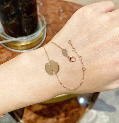 [：Polaidi Jewelry]JEUX DE BRACELET MOP PINK GOLD DIAMONDS