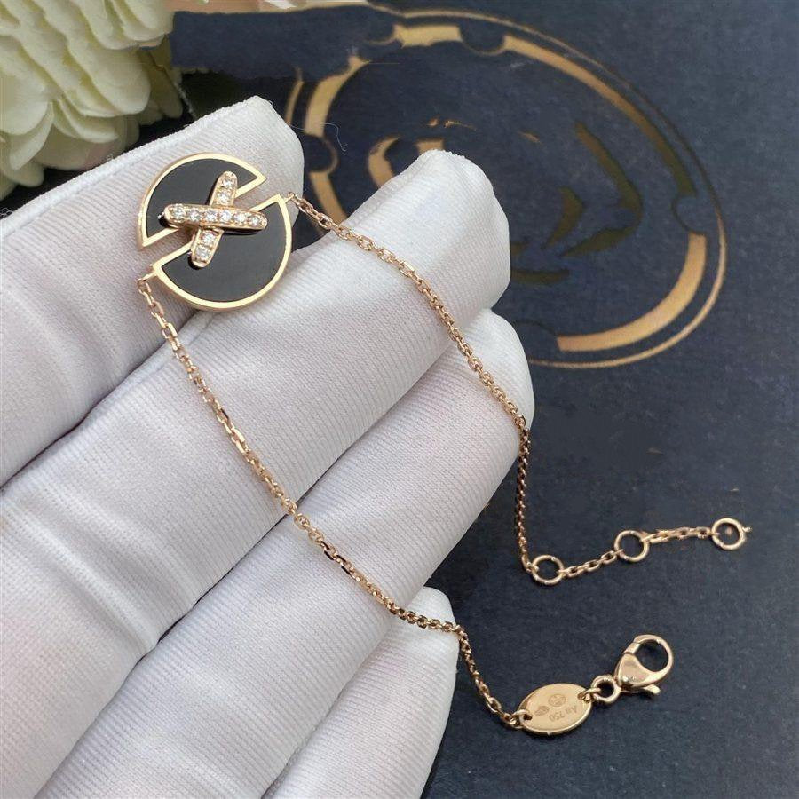 [：Polaidi Jewelry]JEUX DE BRACELET ONYX PINK GOLD DIAMOND