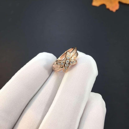 [Polaidi Jewelry]JEUX DE PINK GOLD DIAMOND RING