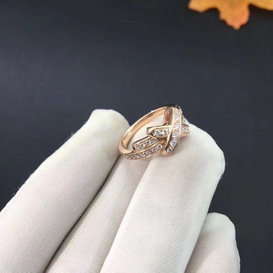 [：Polaidi Jewelry]JEUX DE RING PINK GOLD DIAMOND