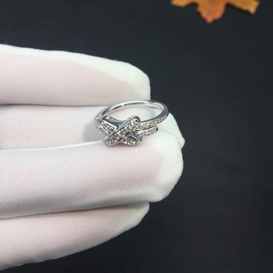 [Polaidi Jewelry]JEUX DE SILVER DIAMOND RING