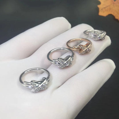 [Polaidi Jewelry]JEUX DE SILVER DIAMOND RING