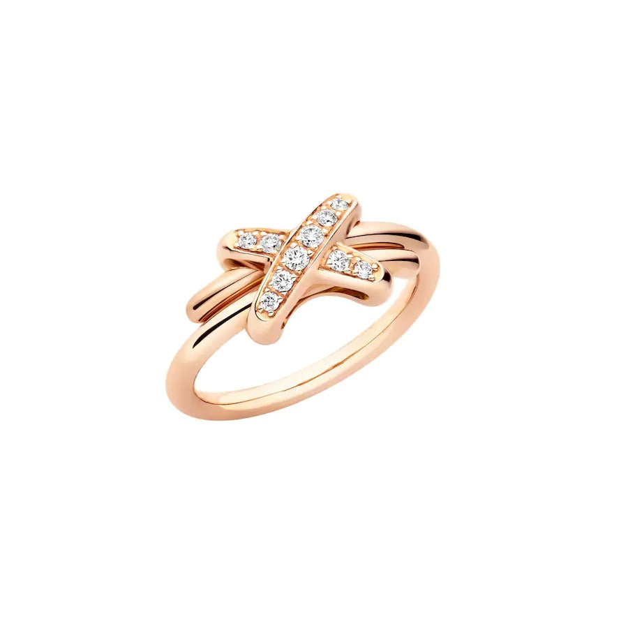 [：Polaidi Jewelry]JEUX DE PINK GOLD DIAMOND RING