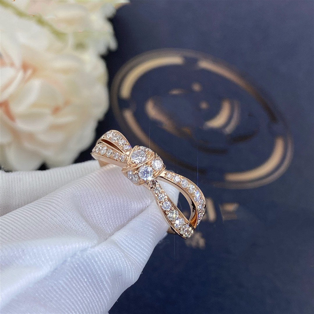 [：Polaidi Jewelry]LIENS PINK GOLD DIAMOND RING