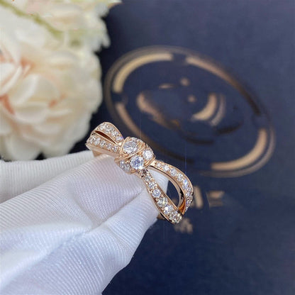 [：Polaidi Jewelry]LIENS PINK GOLD DIAMOND RING