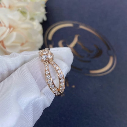[：Polaidi Jewelry]LIENS PINK GOLD DIAMOND RING