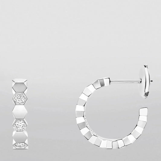 [Polaidi Jewelry]Hollow Design Four-Leaf Clover Flower Shape Ring