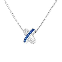 [Perlaura Jewelry ]LIENS DIAMOND SILVER NECKLACE