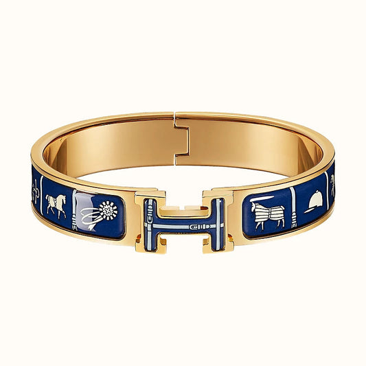 [Polaidi Jewelry]H COUVERTURES DARK BLUE BRACELET
