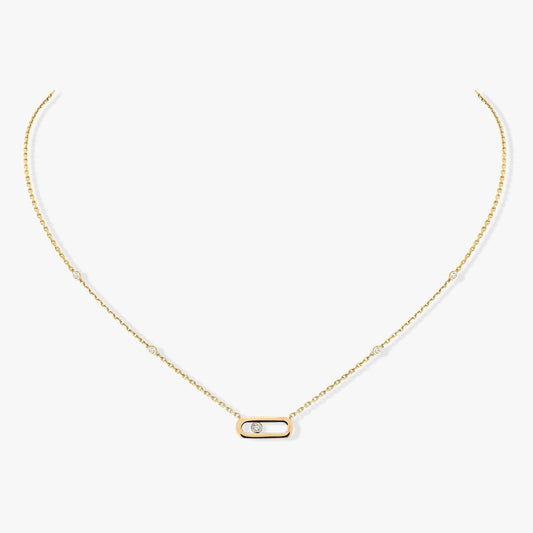 [Polaidi Jewelry]MOVE UNO DIAMOND NECKLACE