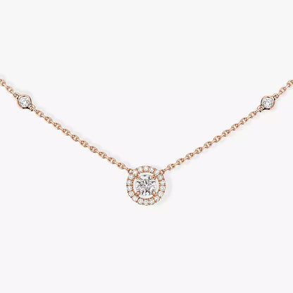 [Polaidi Jewelry]Diamond Necklace 0,20ct Brilliant Shape Joy