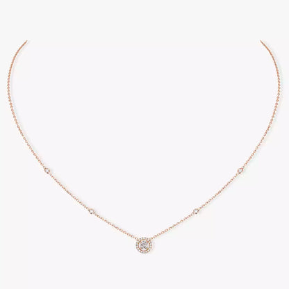 [Polaidi Jewelry]Diamond Necklace 0,20ct Brilliant Shape Joy