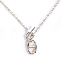 [Perlaura Jewelry ]HM CHAINE D'ANCRE PENDANT NECKLACE STERLING SILVER