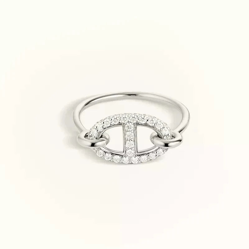 [：Polaidi Jewelry]RONDE SMALL SILVER DIAMOND RING