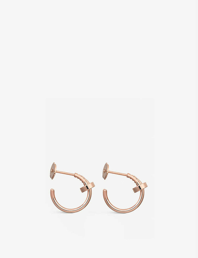 [：Polaidi Jewelry]ジュストピアス ピンクゴールド