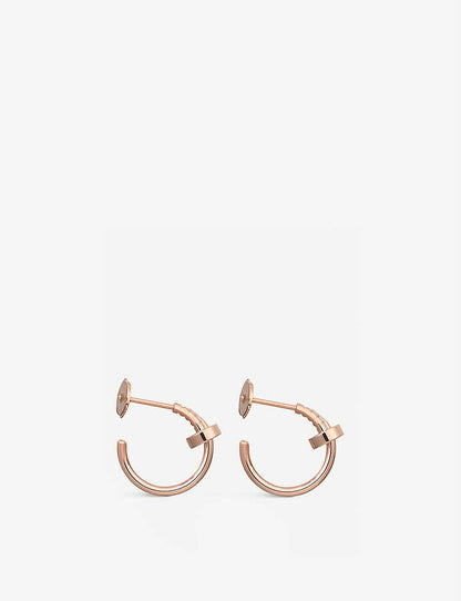 [：Polaidi Jewelry]ジュストピアス ピンクゴールド