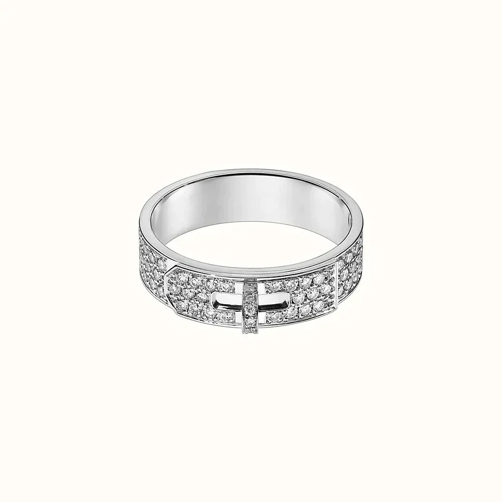[Polaidi Jewelry]KELLY SILVER DIAMOND RING