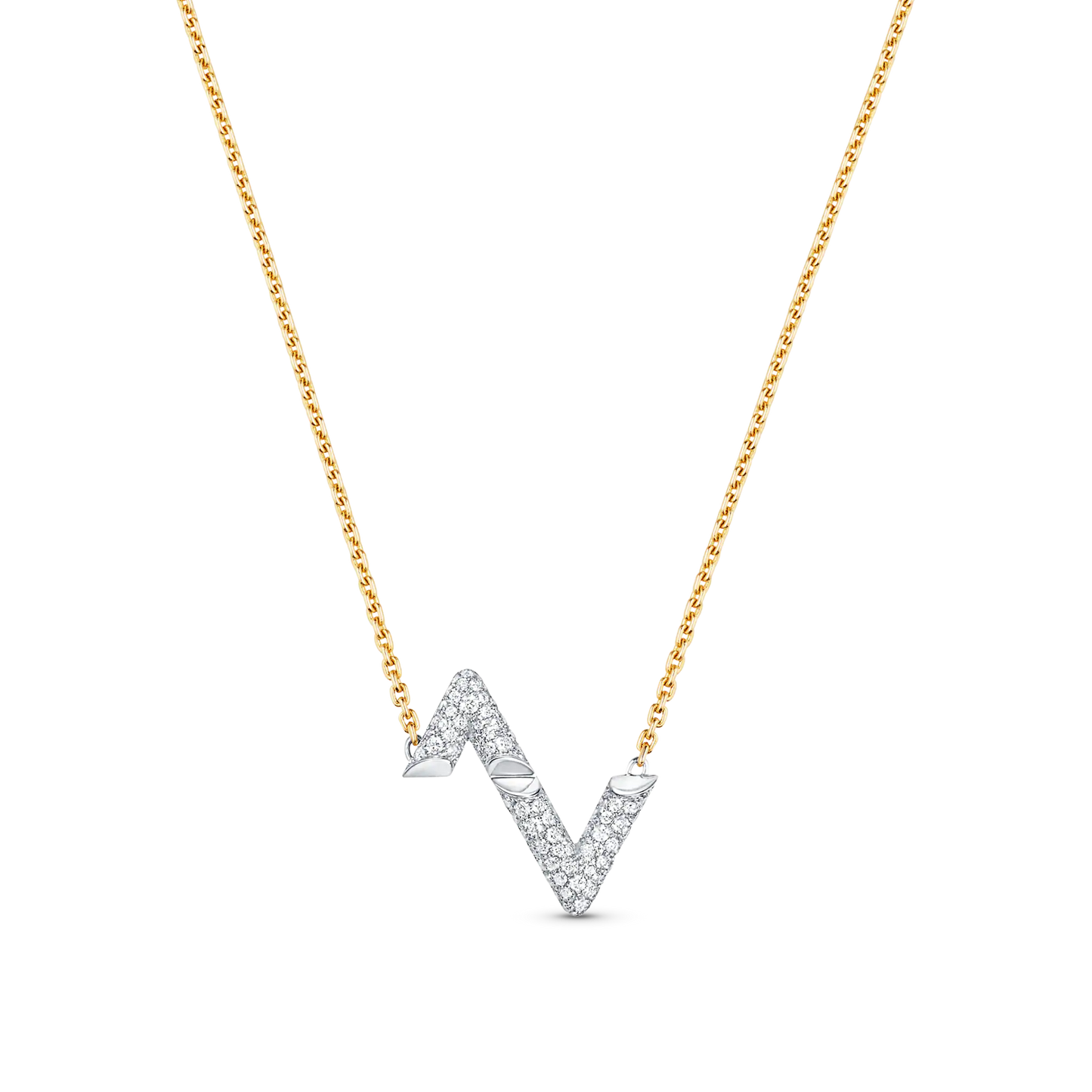 [：Polaidi Jewelry]ボルト シルバー ダイヤモンド ペンダントネックレス