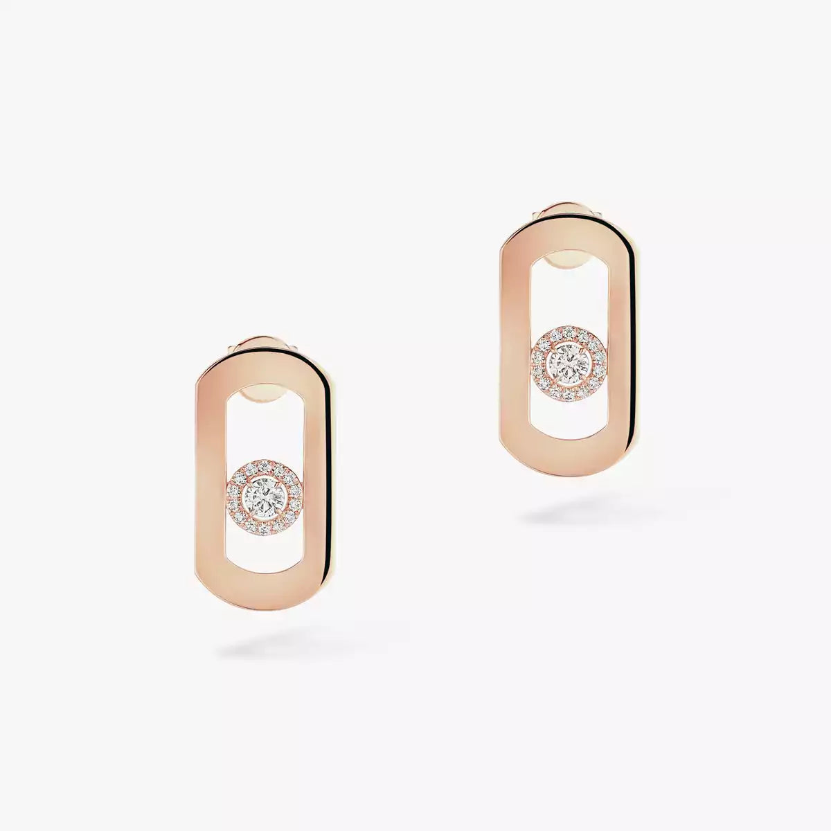 [Polaidi Jewelry]So Move Diamond Earrings in Yellow Gold