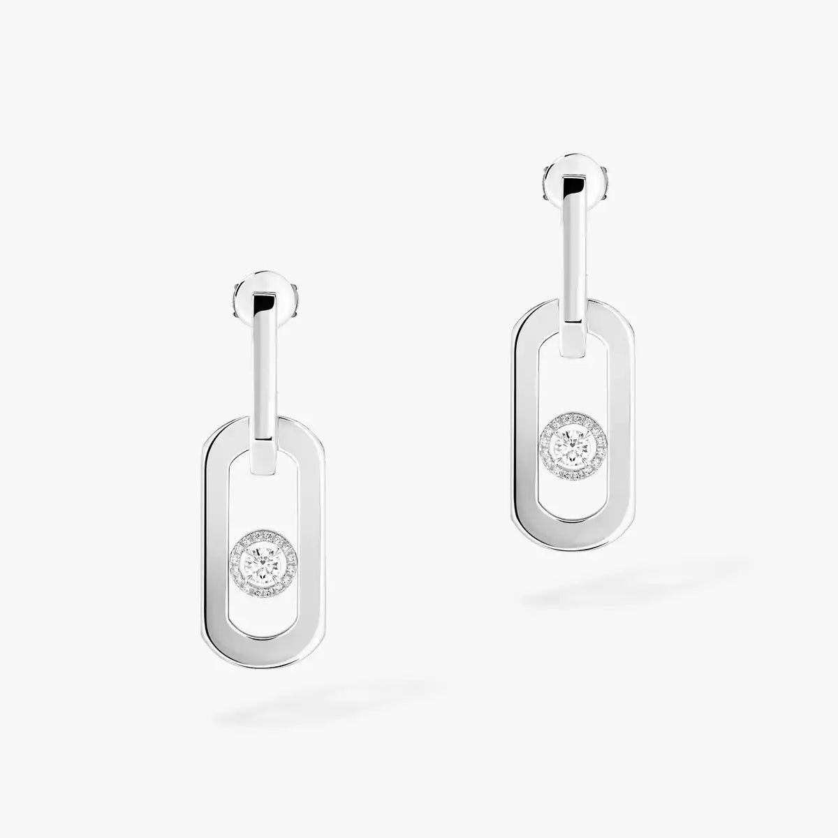 [Polaidi Jewelry] So Move XL Diamond Hoop Earring