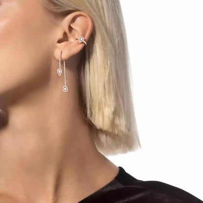 [Polaidi Jewelry]Diamond Drop Earrings My Twin