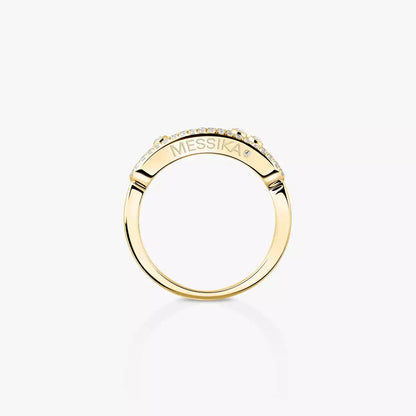 [Polaidi Jewelry] Baby Move Gold Diamond Pave_ Ring