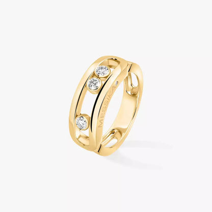 [Polaidi Jewelry] MoveGold Diamond Ring