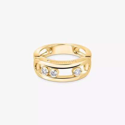 [Polaidi Jewelry] MoveGold Diamond Ring