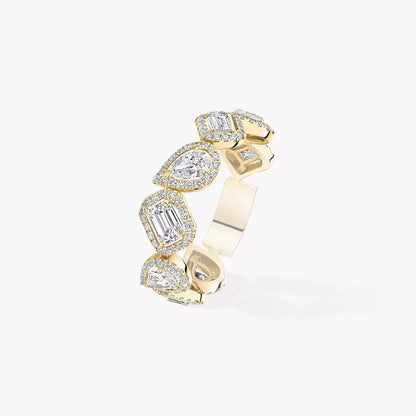 [Polaidi Jewelry]Diamond Wedding Ring My Twin