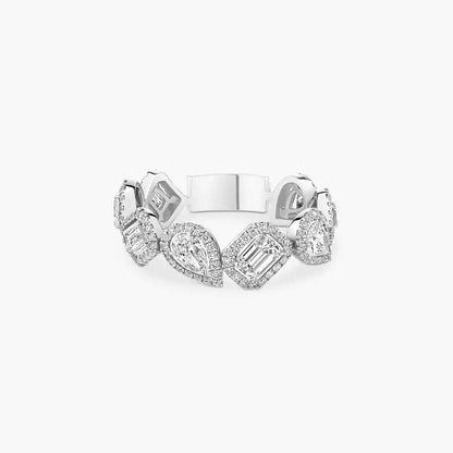 [Polaidi Jewelry] Diamond Wedding Ring My Twin