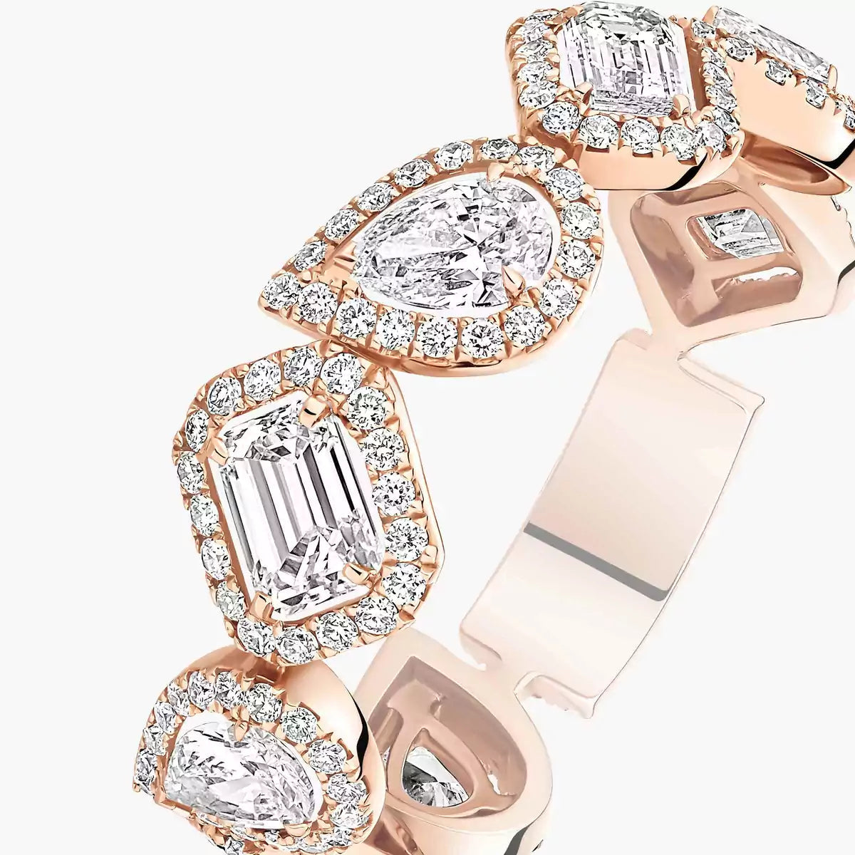 [Polaidi Jewelry] Diamond Wedding Ring My Twin