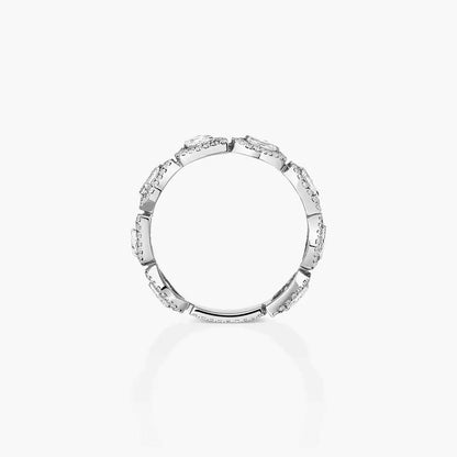 [Polaidi Jewelry] Diamond Wedding Ring My Twin