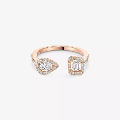 [Polaidi Jewelry]My Twin Toi Gold Diamond Ring