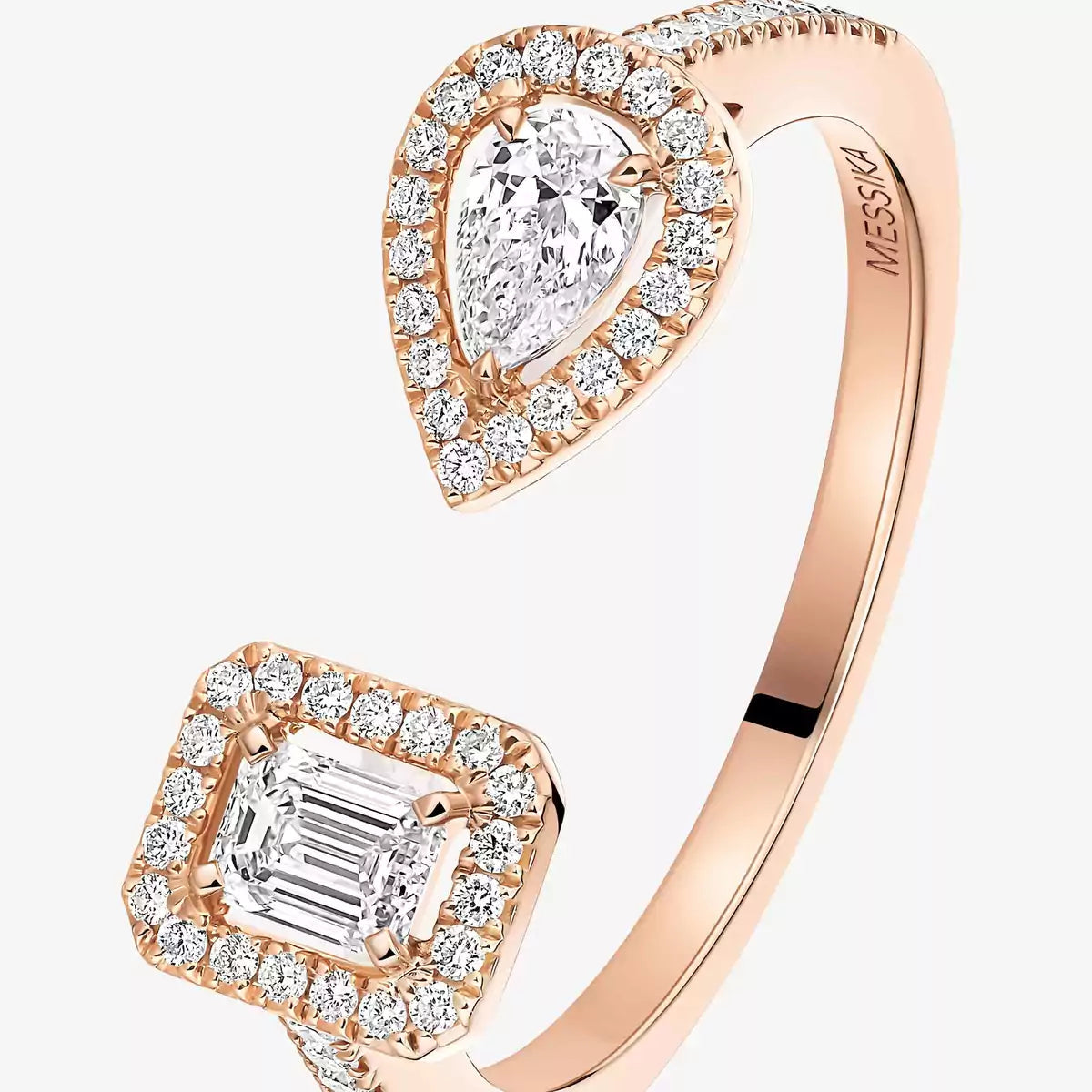 [Polaidi Jewelry]My Twin Toi Gold Diamond Ring