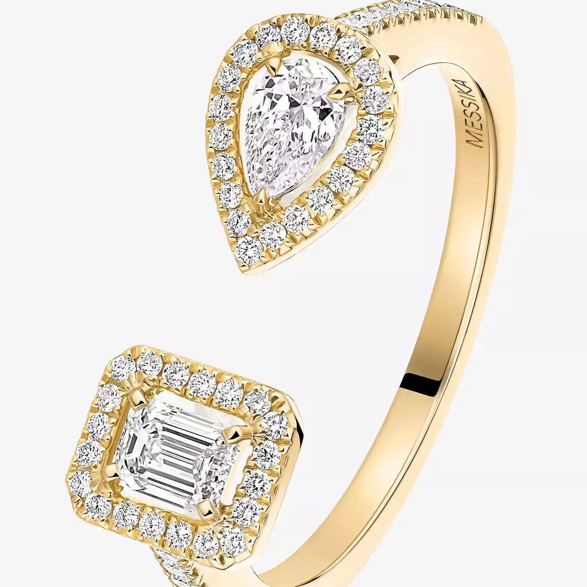 [Polaidi Jewelry]My Twin Toi Gold Diamond Ring