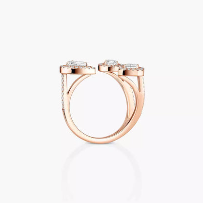 [Polaidi Jewelry]  Diamond Ring 0,25ct My Twin Trilogy