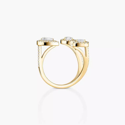 [[Polaidi Jewelry] Diamond Ring 0,25ct My Twin Trilogy