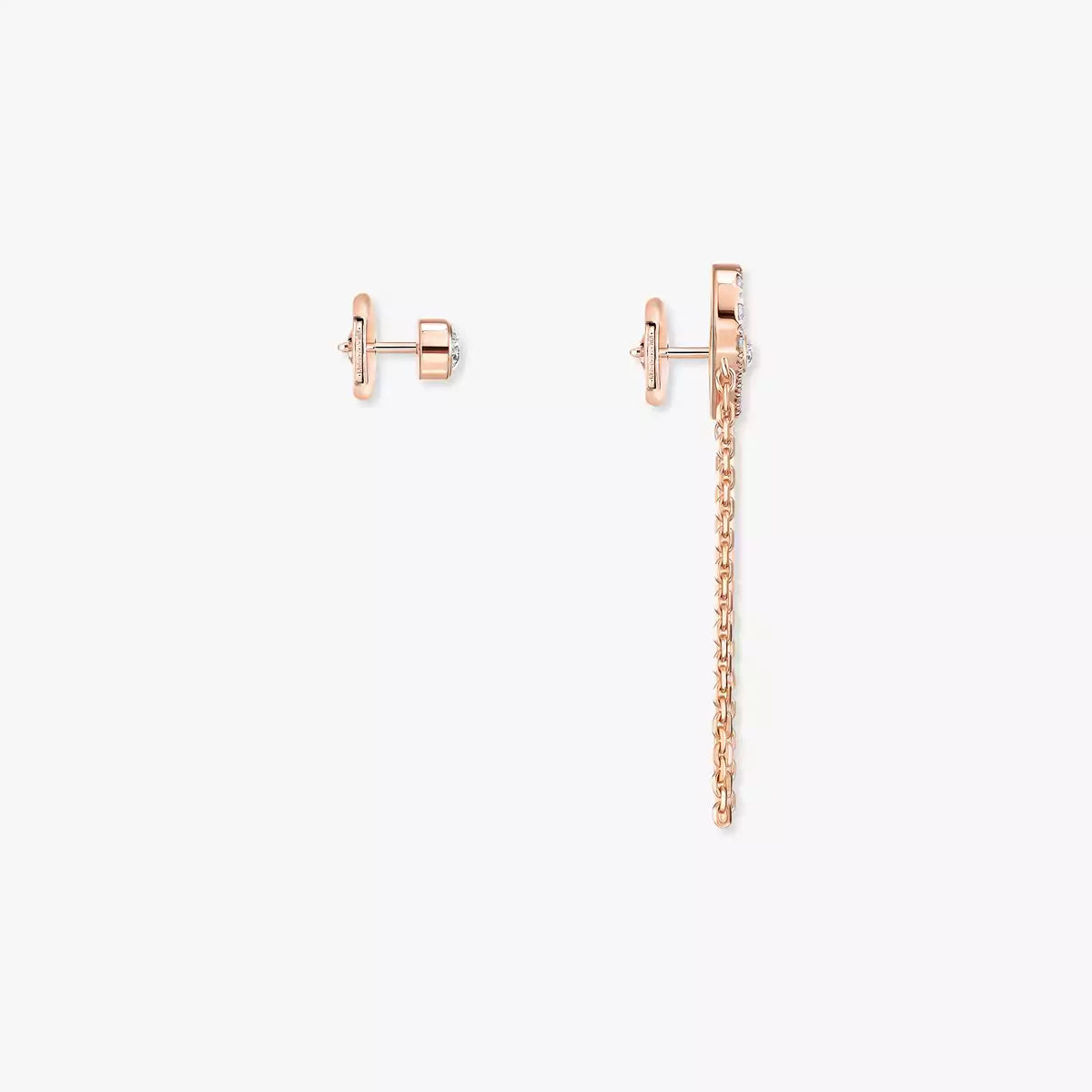 [Polaidi Jewelry]Move Uno Diamond Earrings