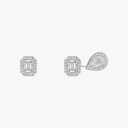 [Polaidi Jewelry]Diamond Earrings 0,10ct My Twin 1+2