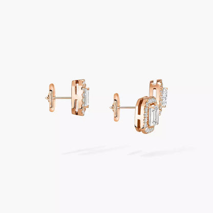 [Polaidi Jewelry]Diamond Earrings 0,10ct My Twin 1+2