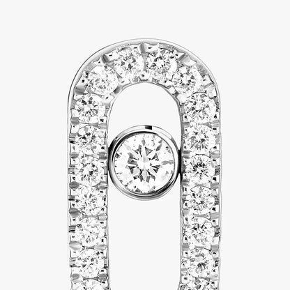 [Polaidi Jewelry]Move Uno Diamond Earrings