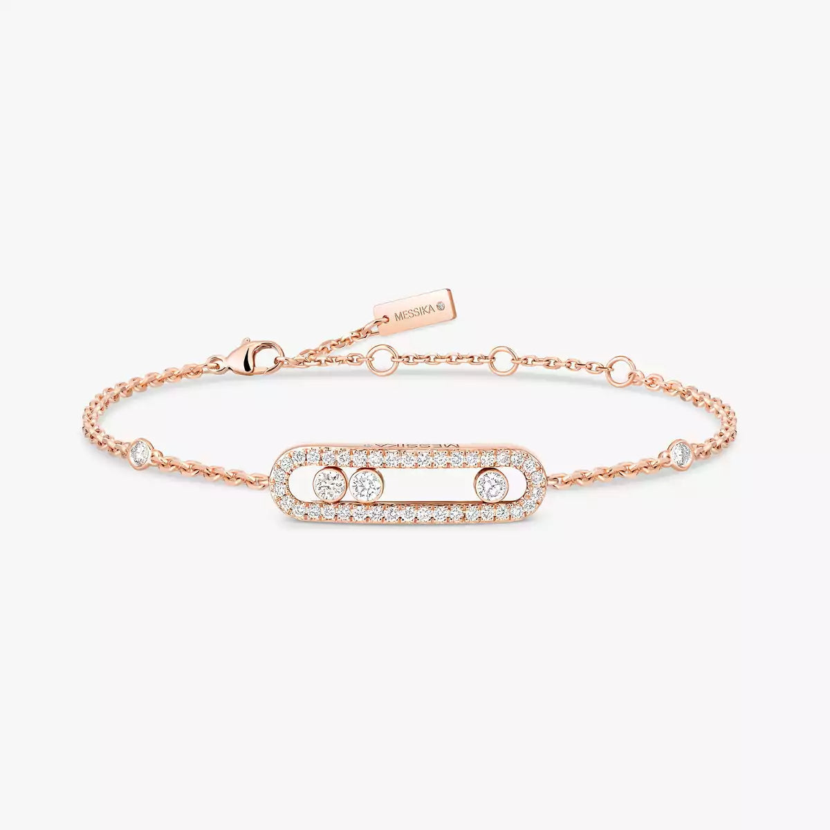[Polaidi Jewelry]Pavé Baby Move Diamond Bracelet