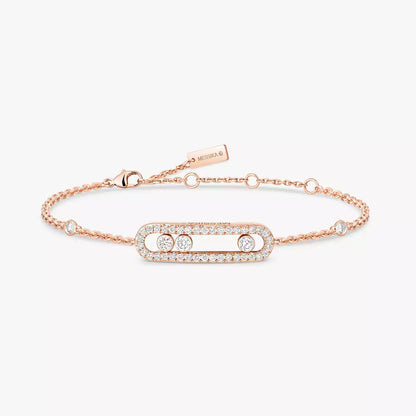 [Polaidi Jewelry]Pavé Baby Move Diamond Bracelet