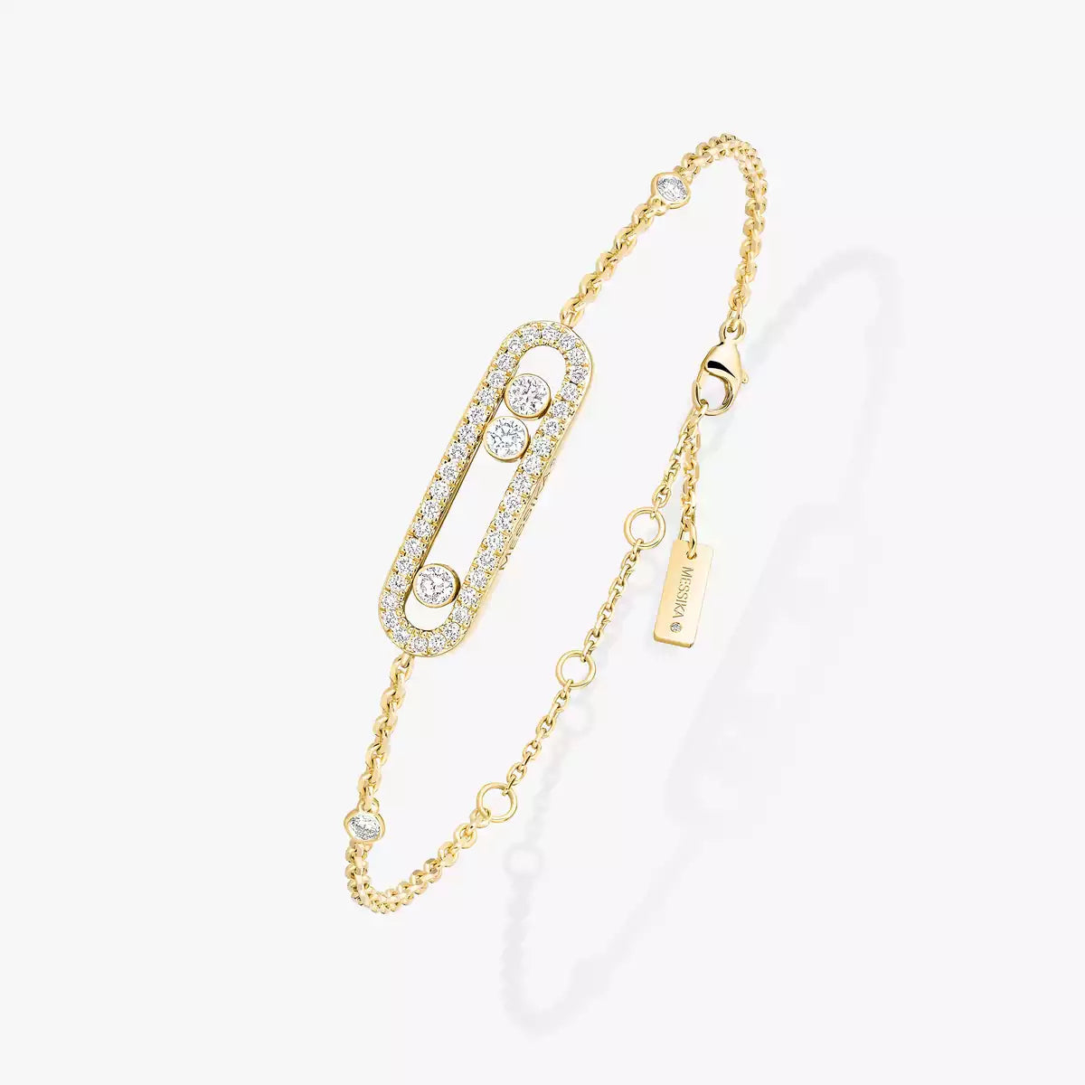 [Polaidi Jewelry]Pavé Baby Move Diamond Bracelet